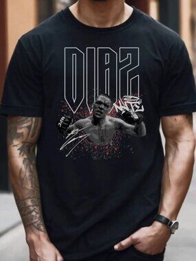Nate Diaz MMA Stockton Bloody Graphic Tee - Unisex Heavyweight Shirt